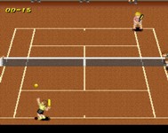 une photo d'Ã©cran de Super Tennis sur Nintendo Super Nes